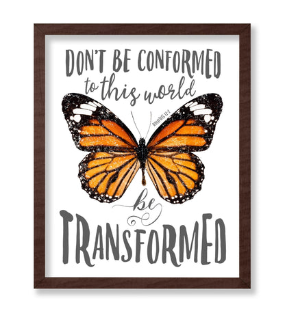 Don't be Conformed
