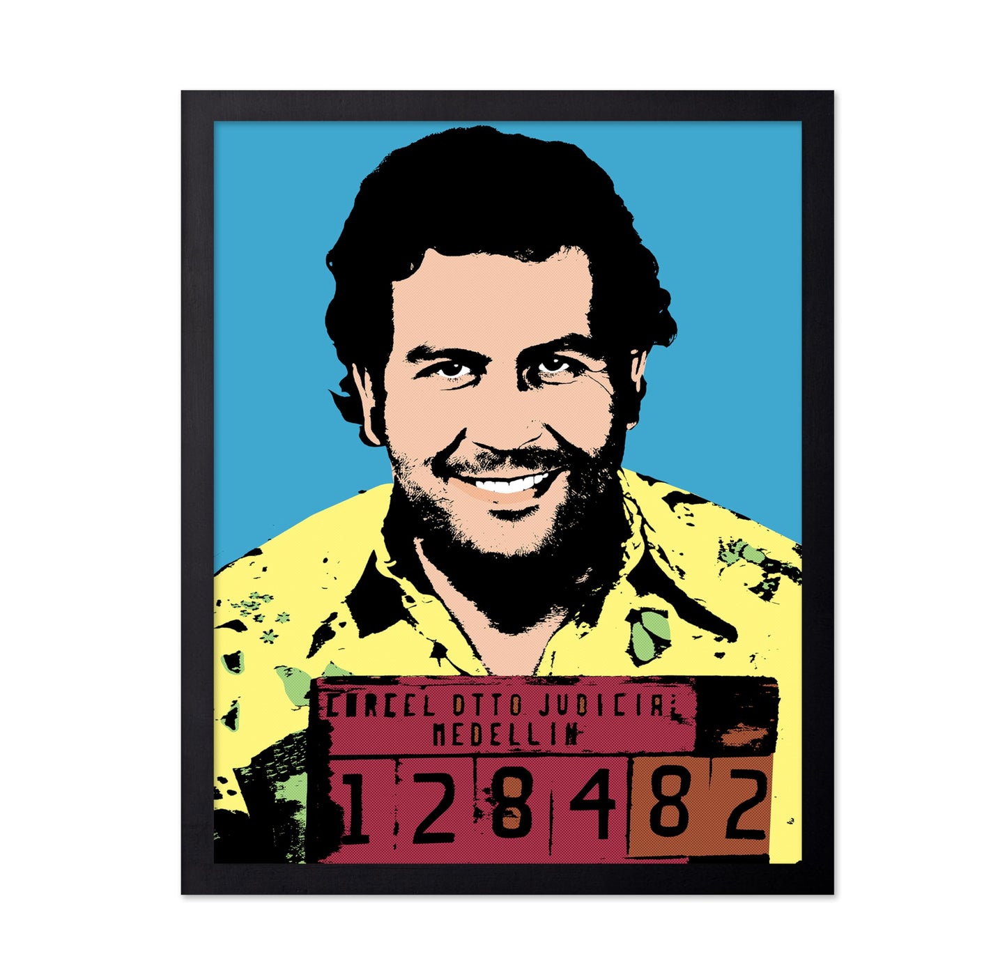 Pablo Escobar Mugshot No4