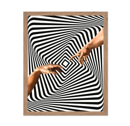 Hands Optical Illusion