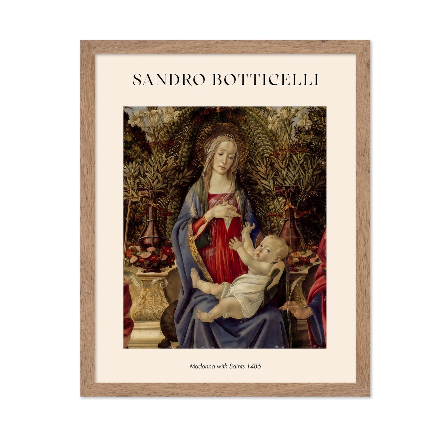 Sandro Botticelli - Madonna with Saints