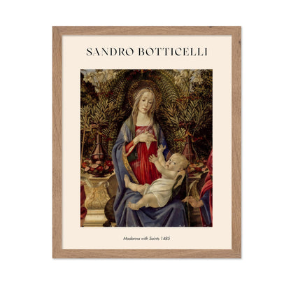 Sandro Botticelli - Madonna with Saints