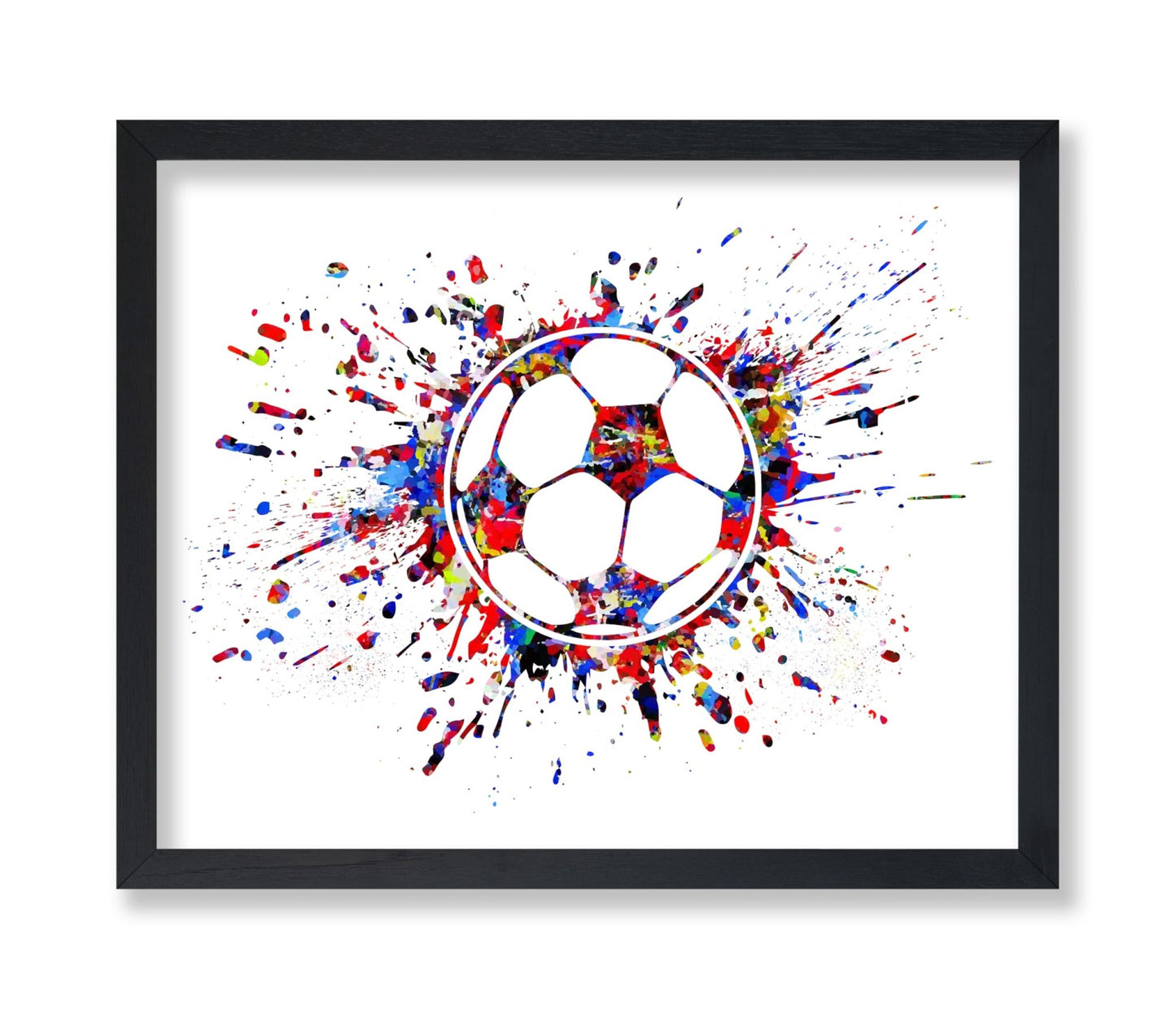 Watercolor Soccer Ball