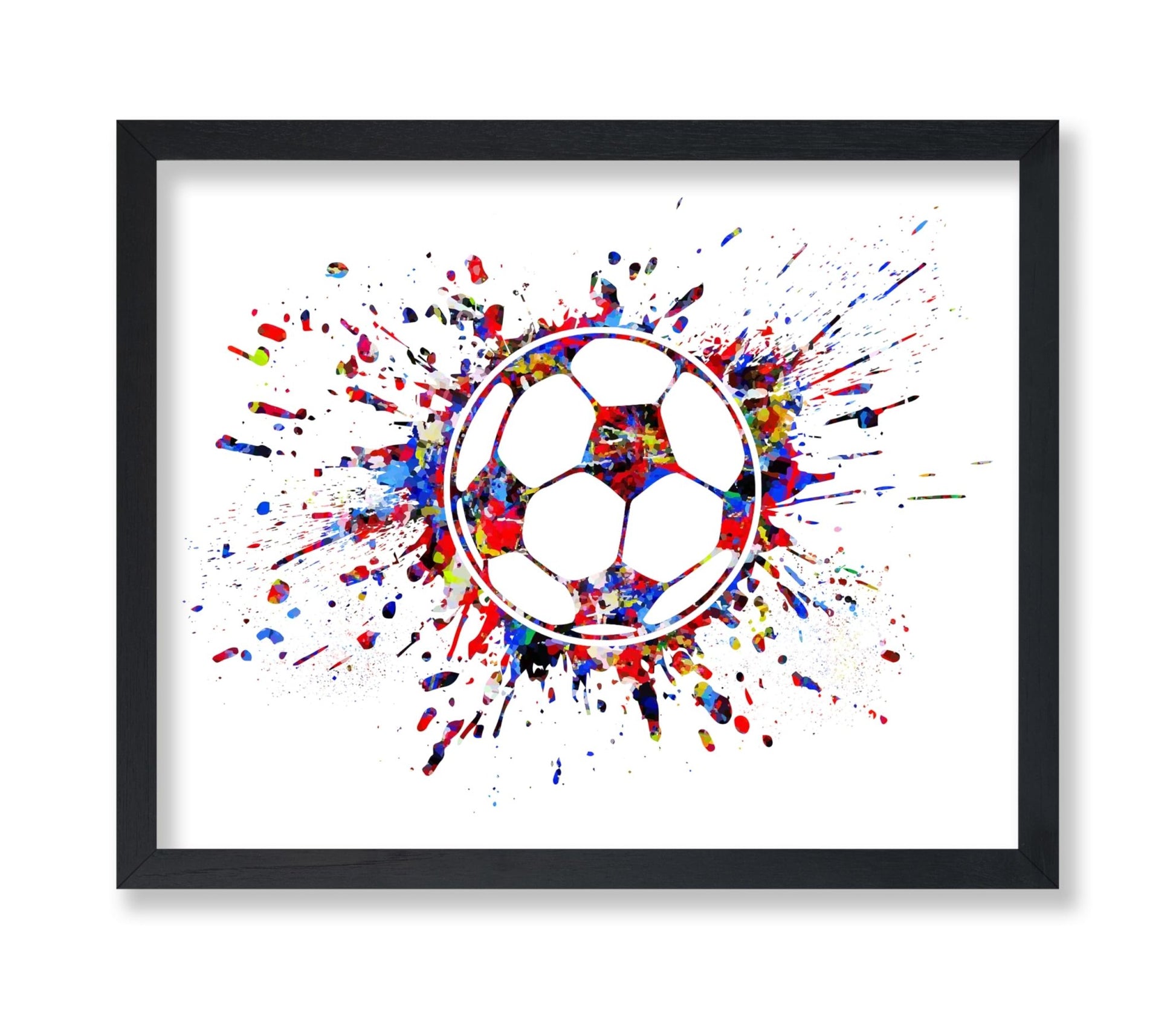 Watercolor Soccer Ball