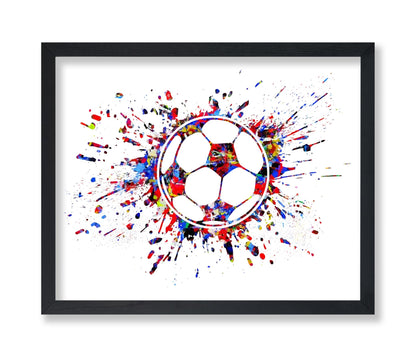 Watercolor Soccer Ball