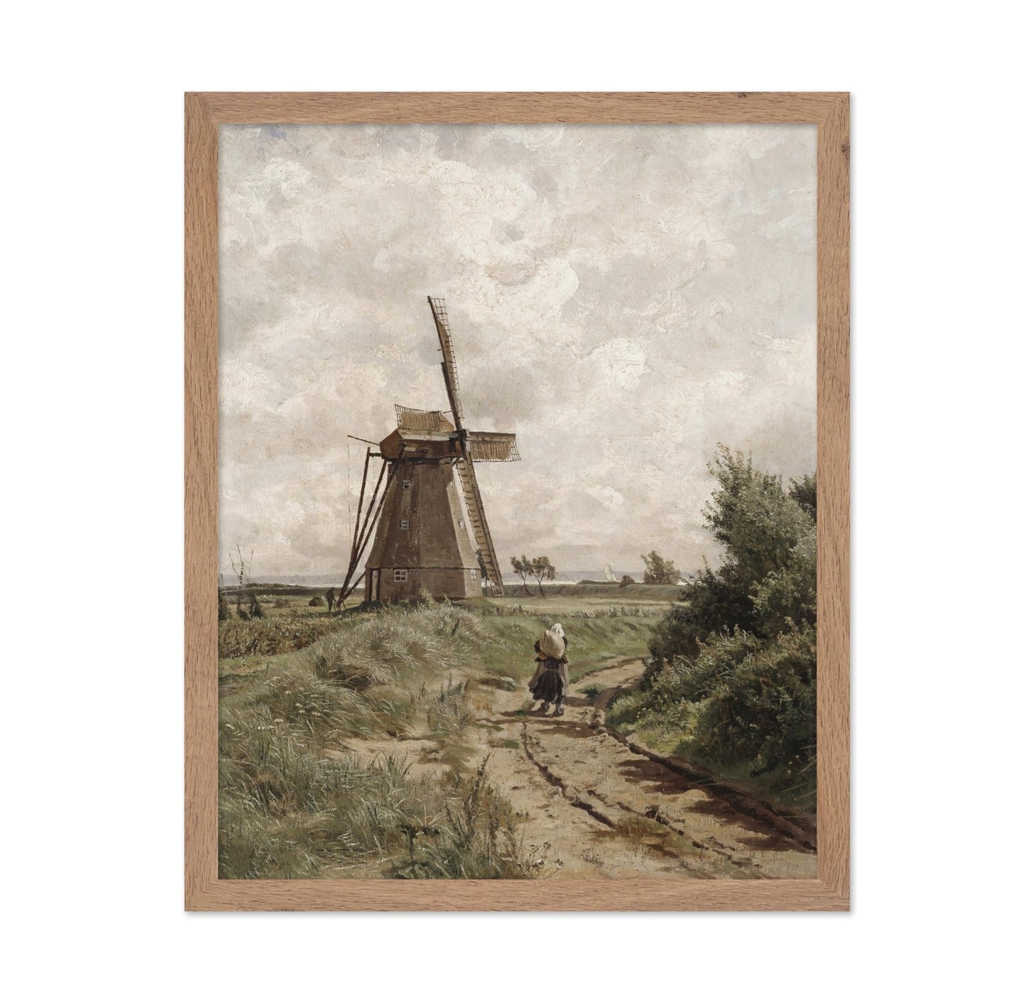 Windmill Near Ahrenshoop