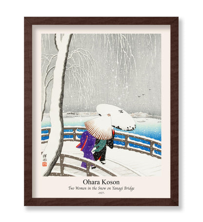 Ohara Koson - Two Women in the Snow