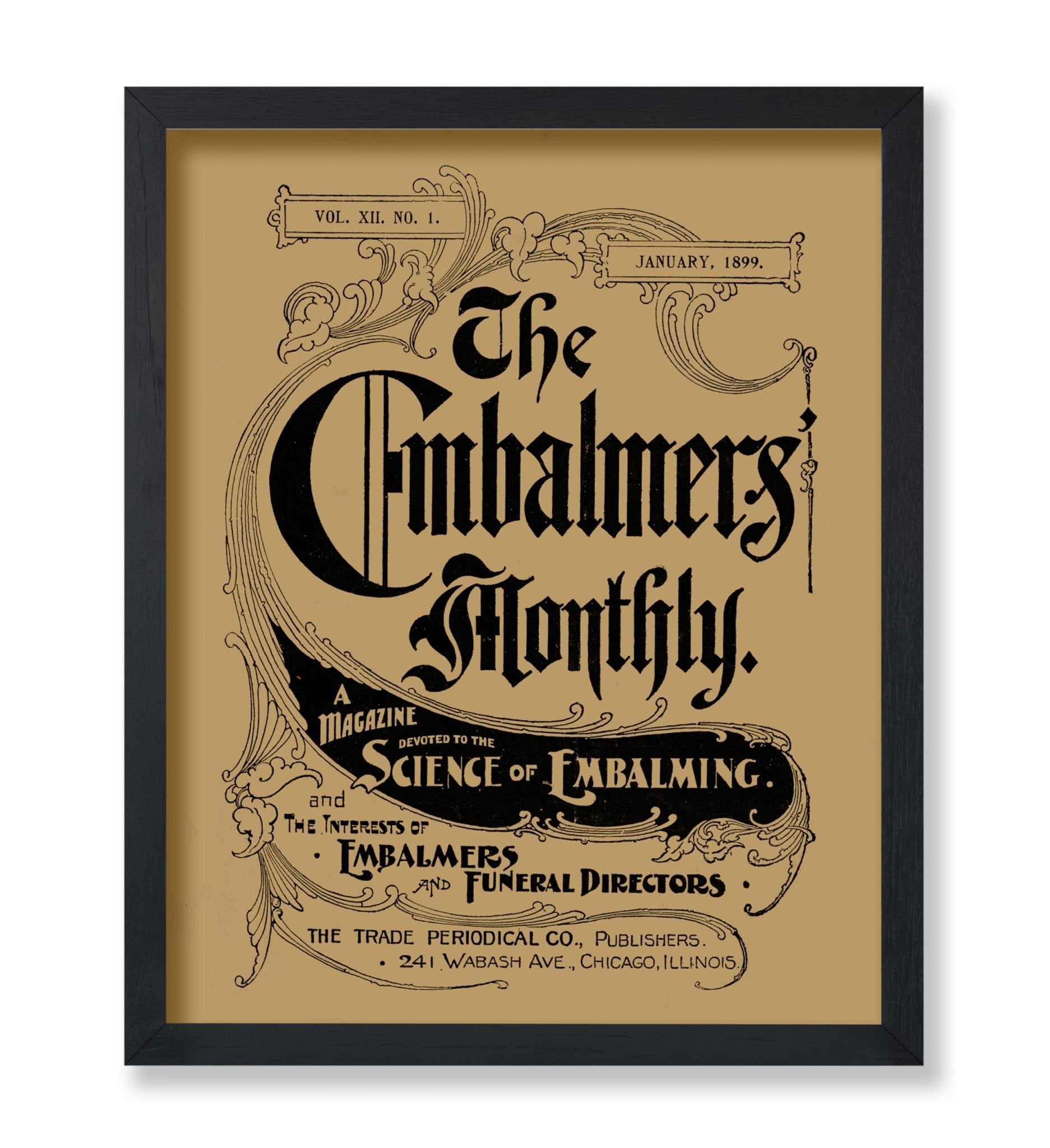 The Embalmers Monthly