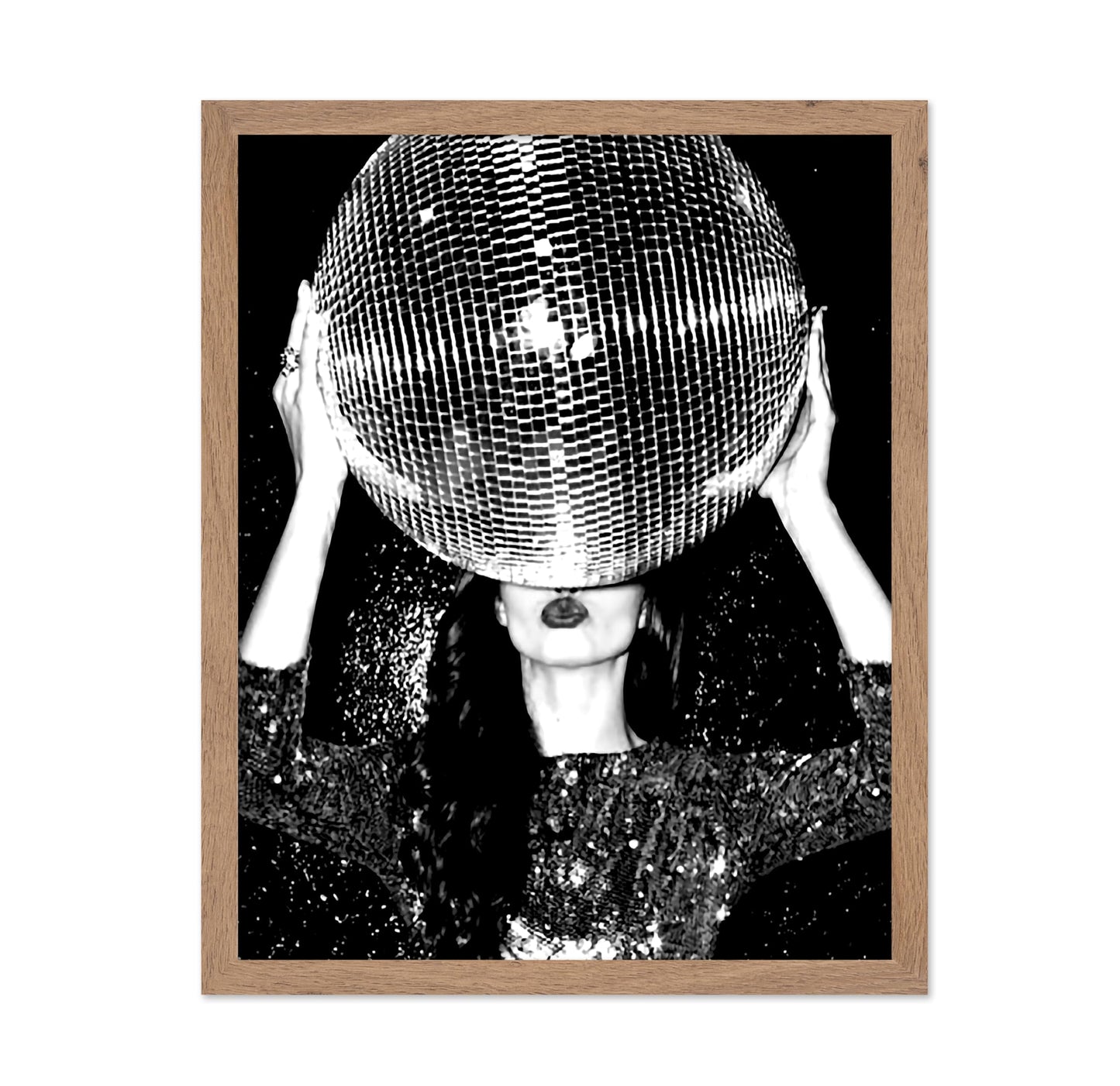 Woman & Disco Ball