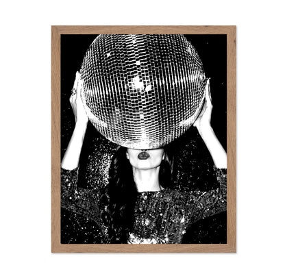 Woman & Disco Ball