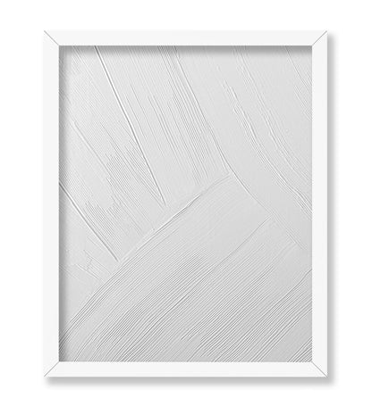 White Brush Strokes No1