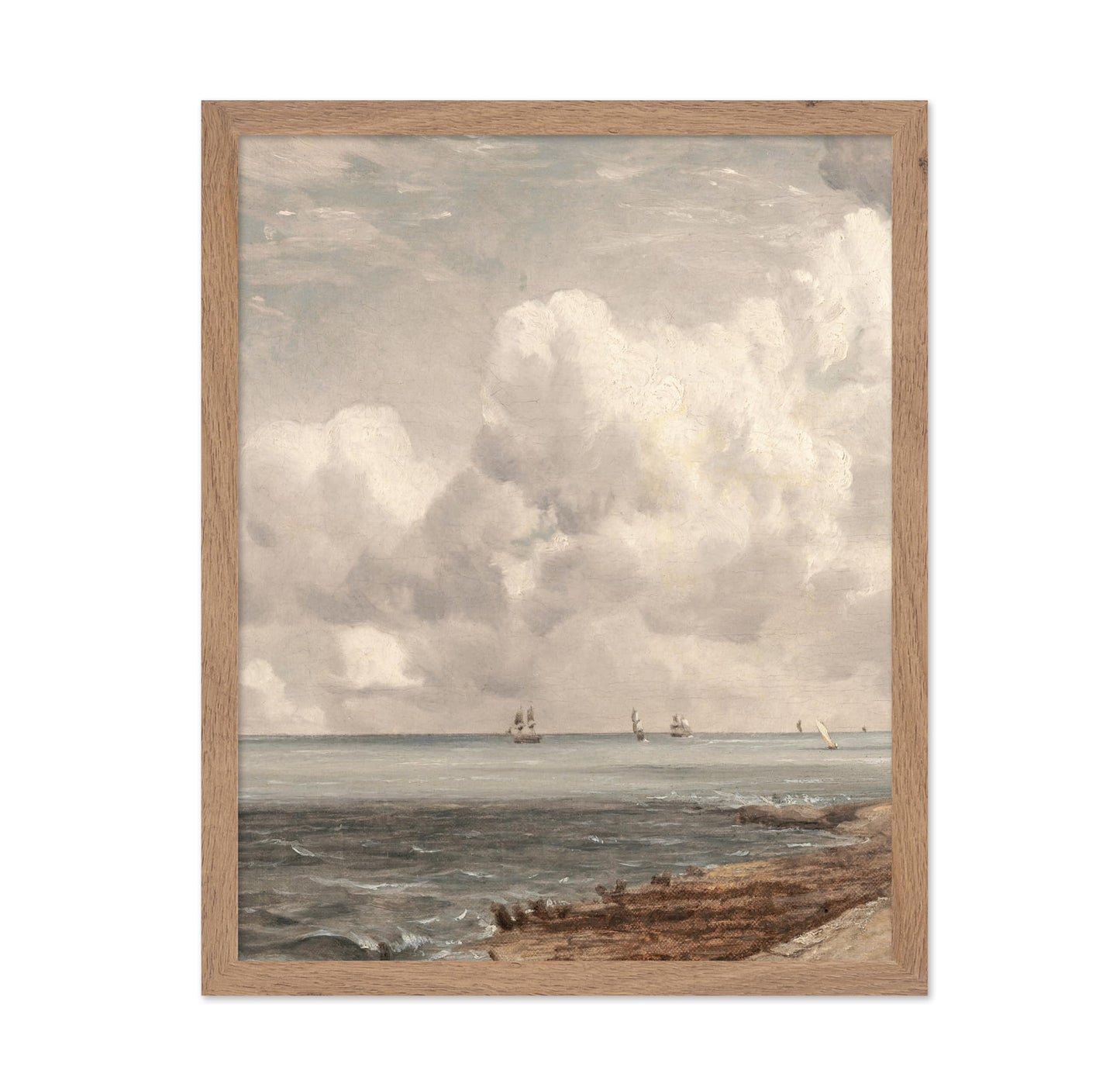 John Constable - Harwich, The Low Lighthouse and Beacon Hill
