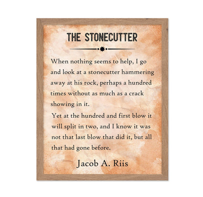 Jacob A. Riis The Stonecutter