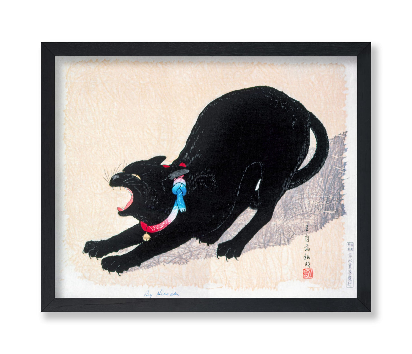 Black Cat Hissing