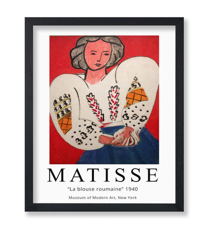 Henri Matisse - La Blouse Roumaine No1