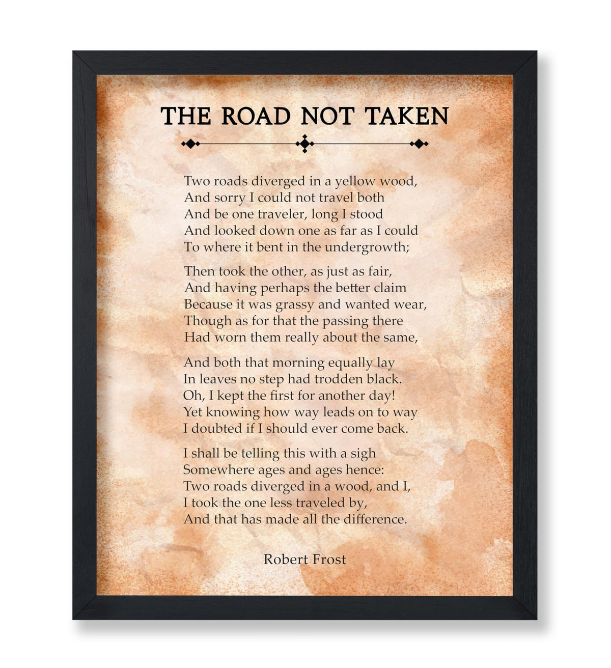 The Road Not Taken