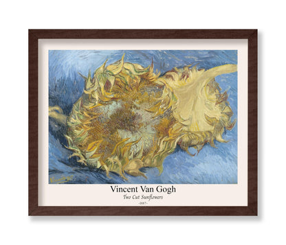 Van Gogh - Two Cut Sunflowers