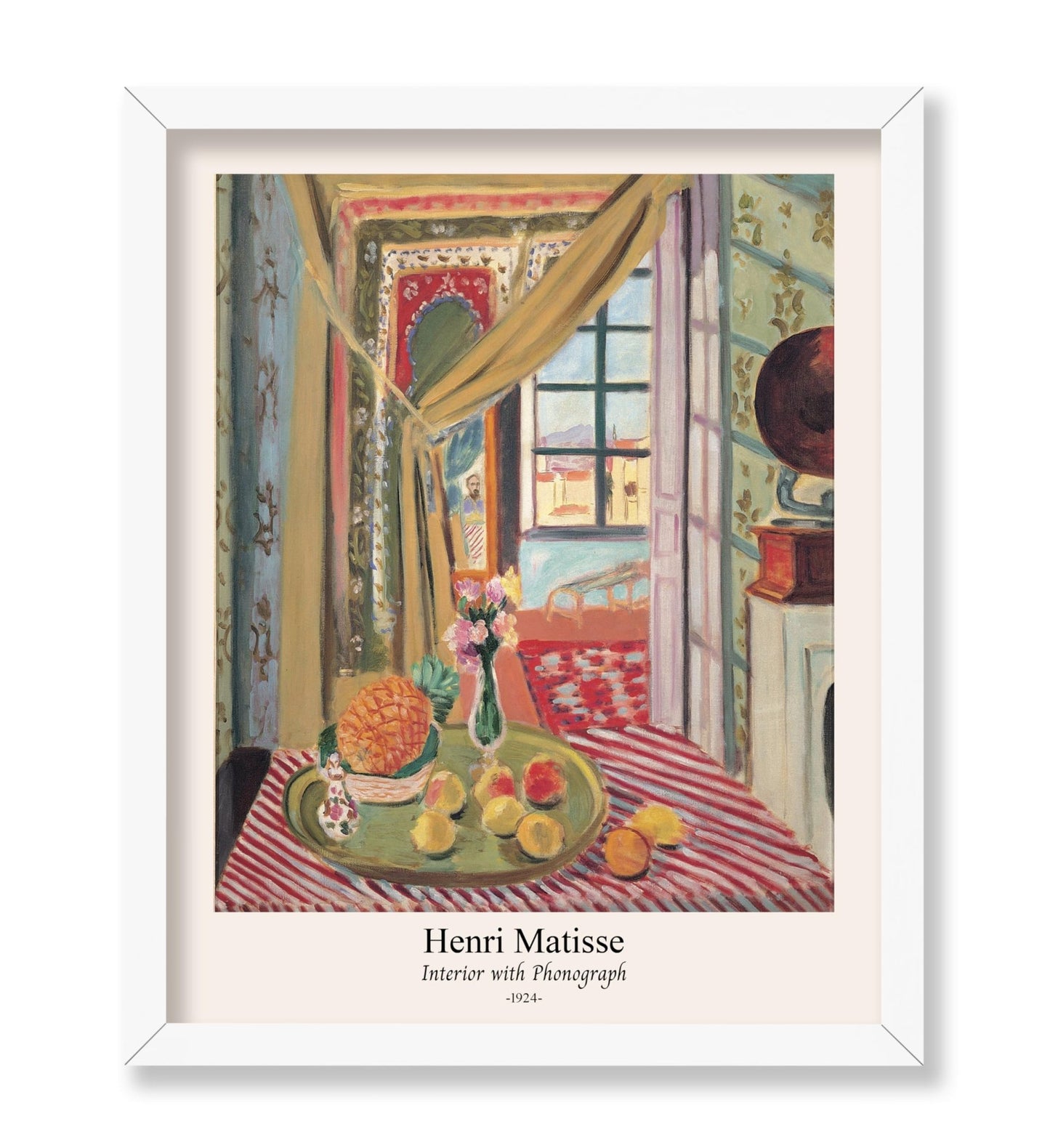 Henri Matisse - Interior with Phonograph No2