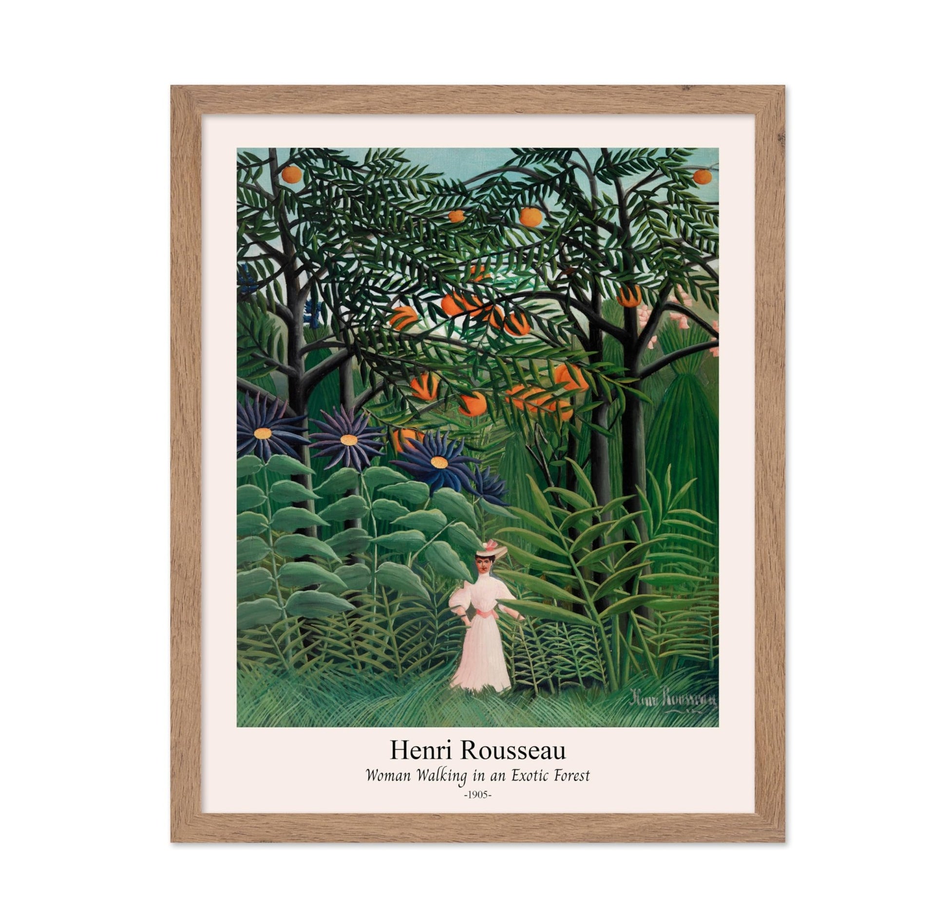 Henri Rousseau - Woman Walking
