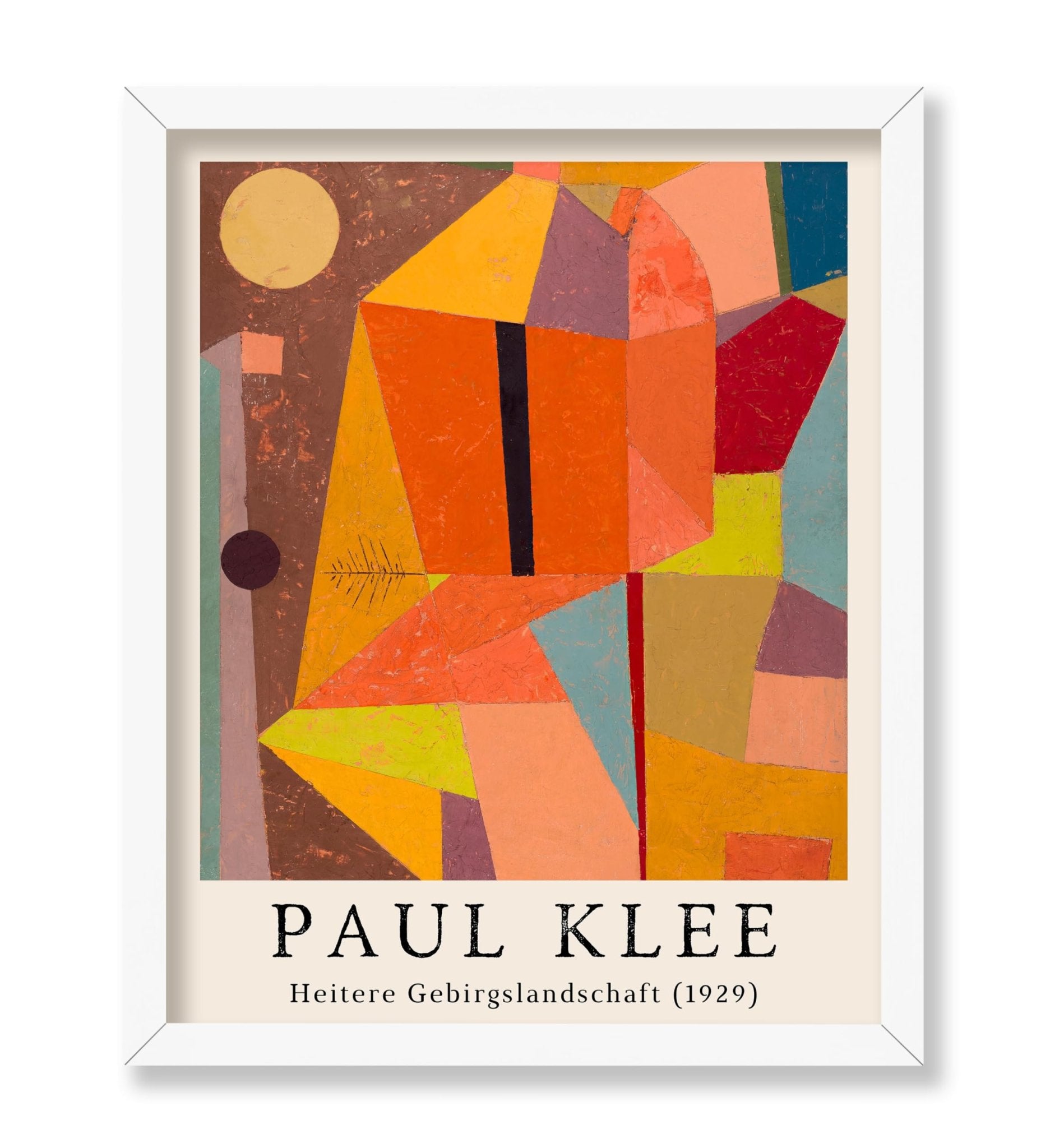 Paul Klee - Joyful Mountain