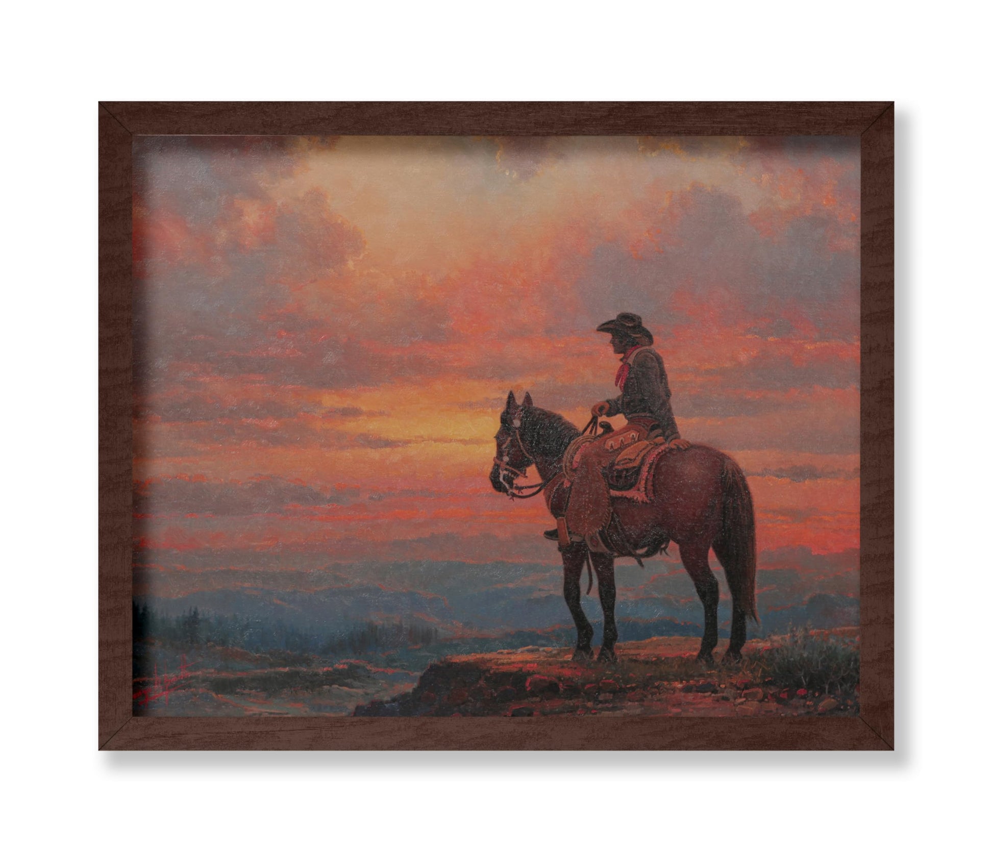 Sunset Cowboy