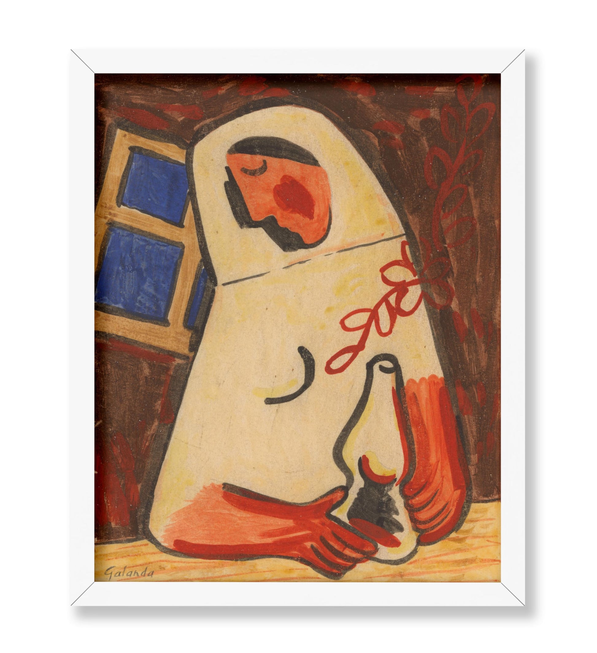 Mikulas Galanda - Sitting Woman