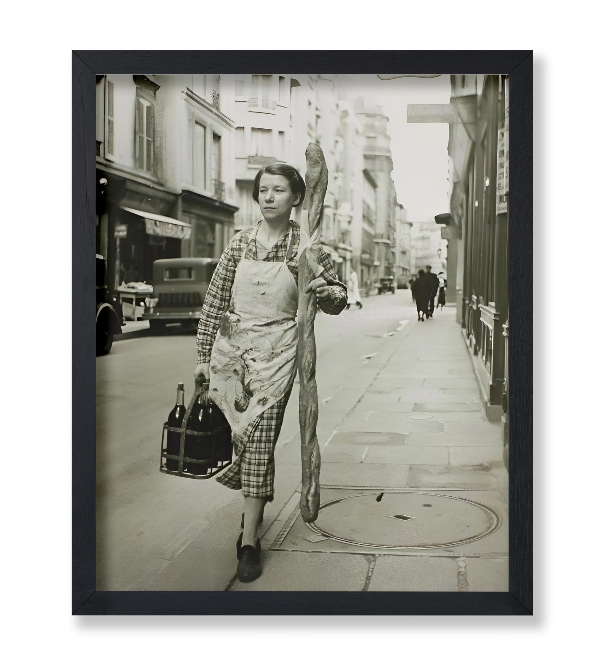 Woman With Baguette