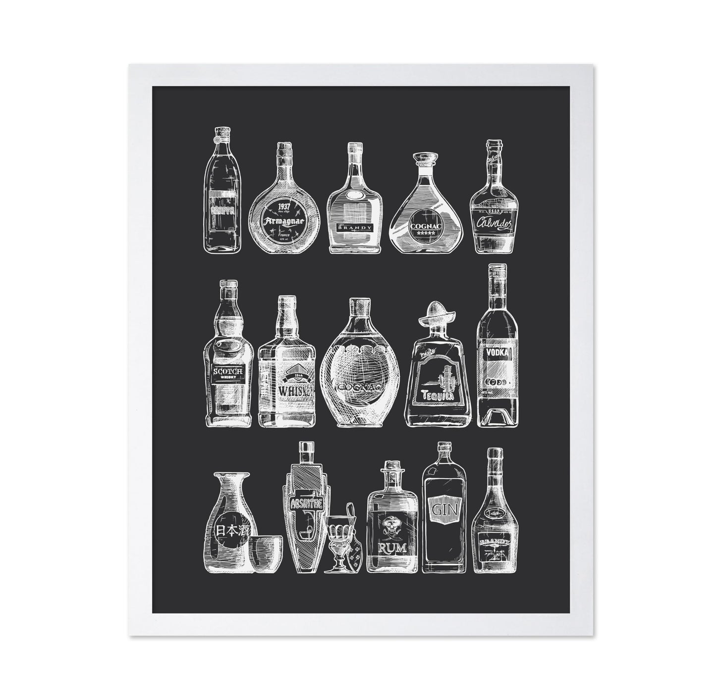 Alcohol Bottles No7