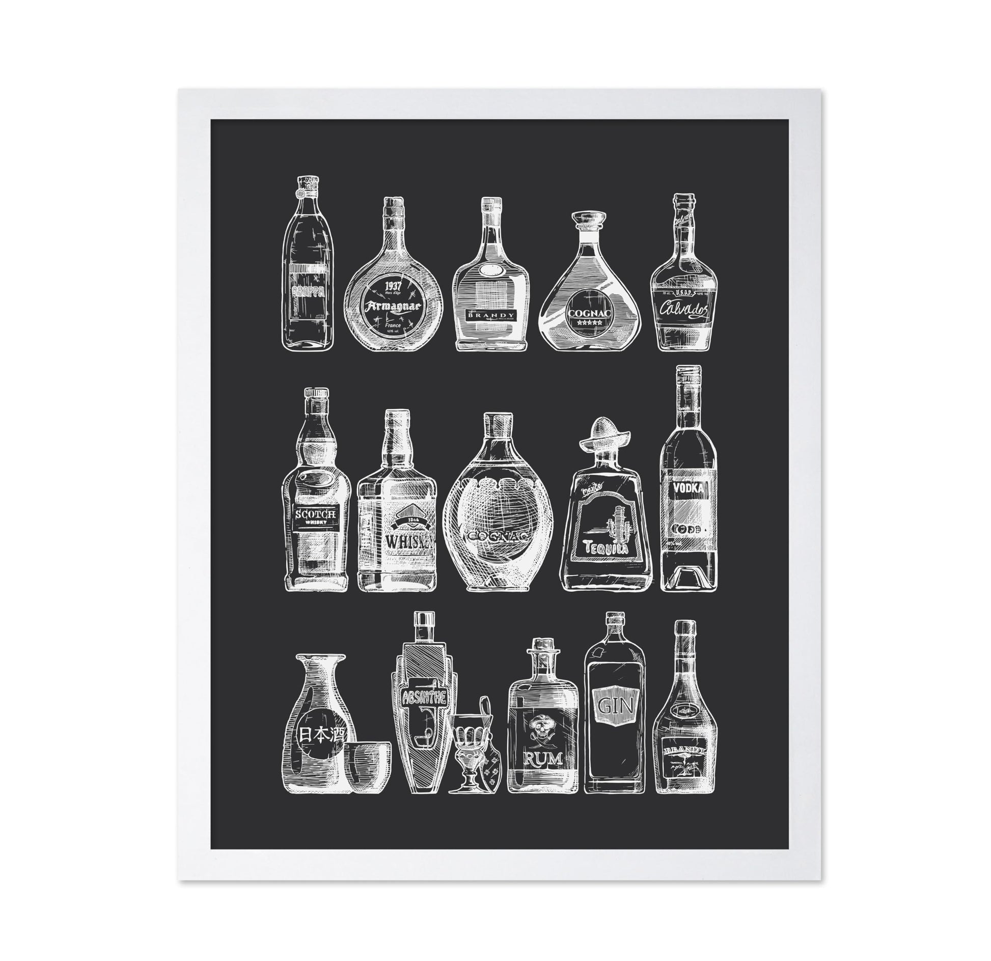 Alcohol Bottles No7