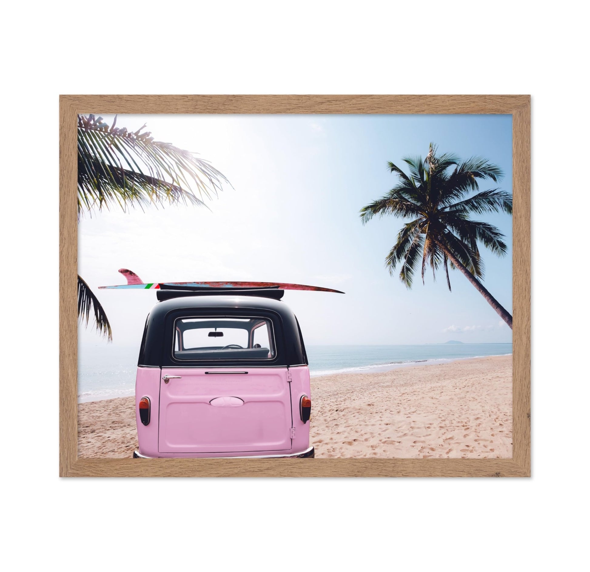 Car And Surfboard