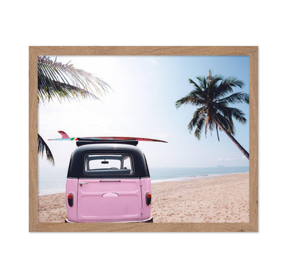 Car And Surfboard