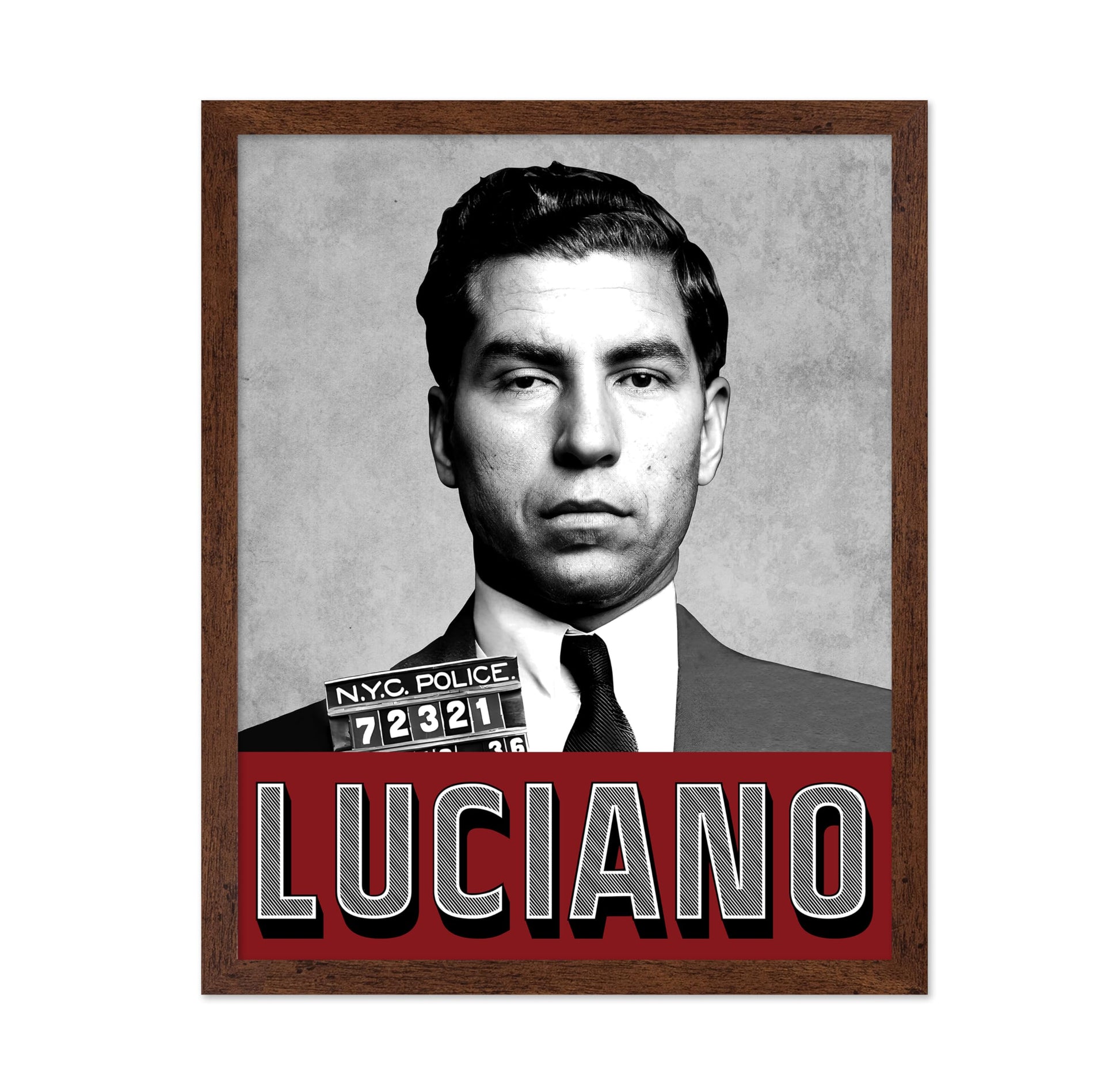 Lucky Luciano Portrait