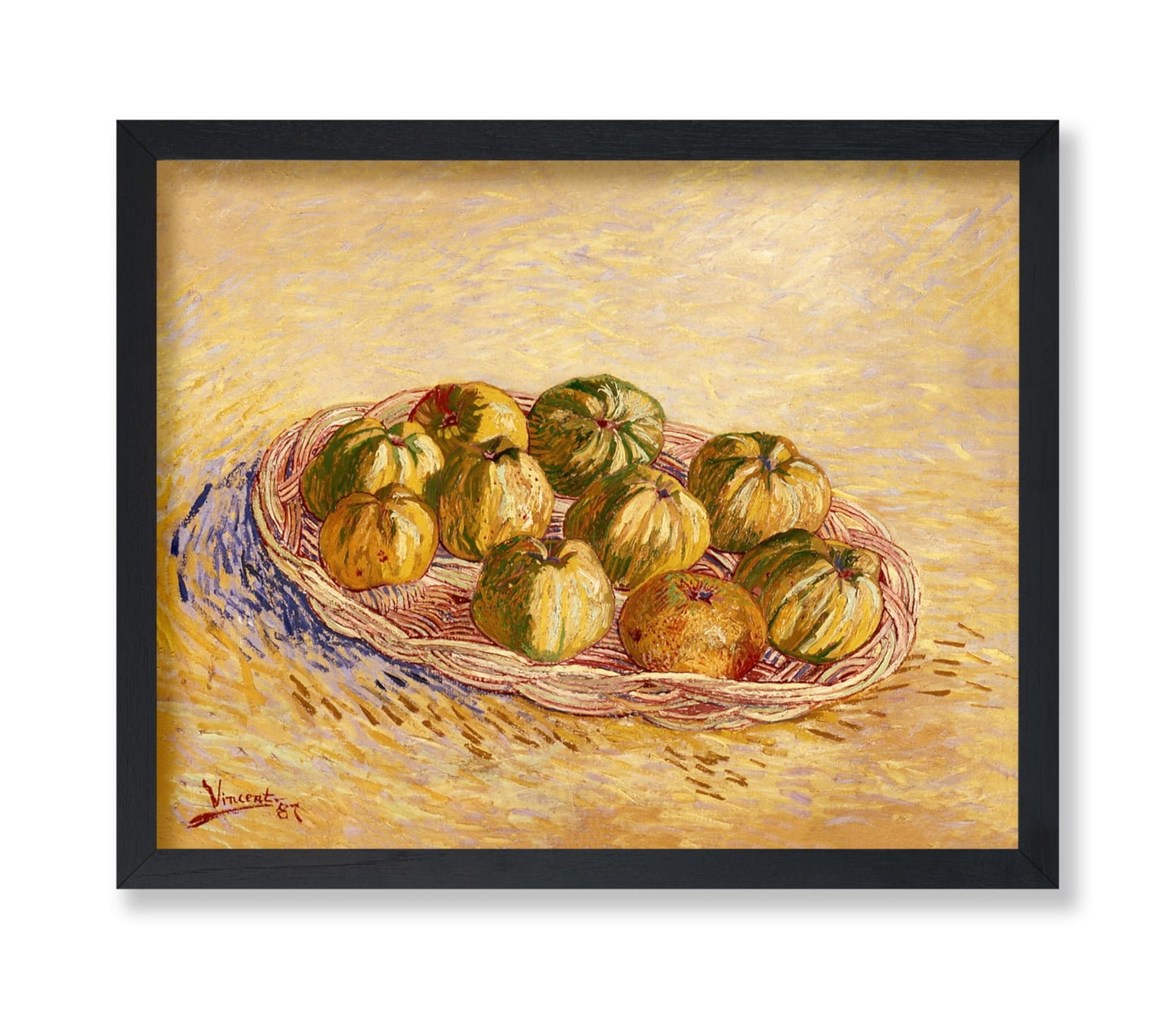 Van Gogh - Still Life Basket of Apples No2