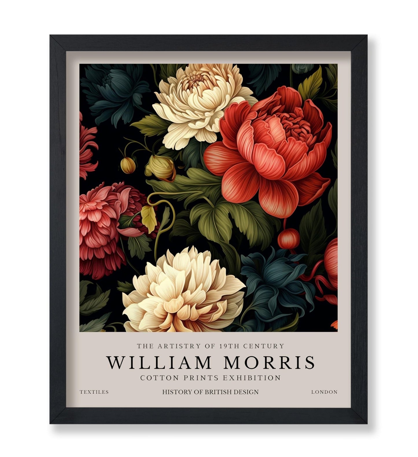 William Morris - Peonies No1