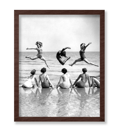 Women Dancing on The Beach