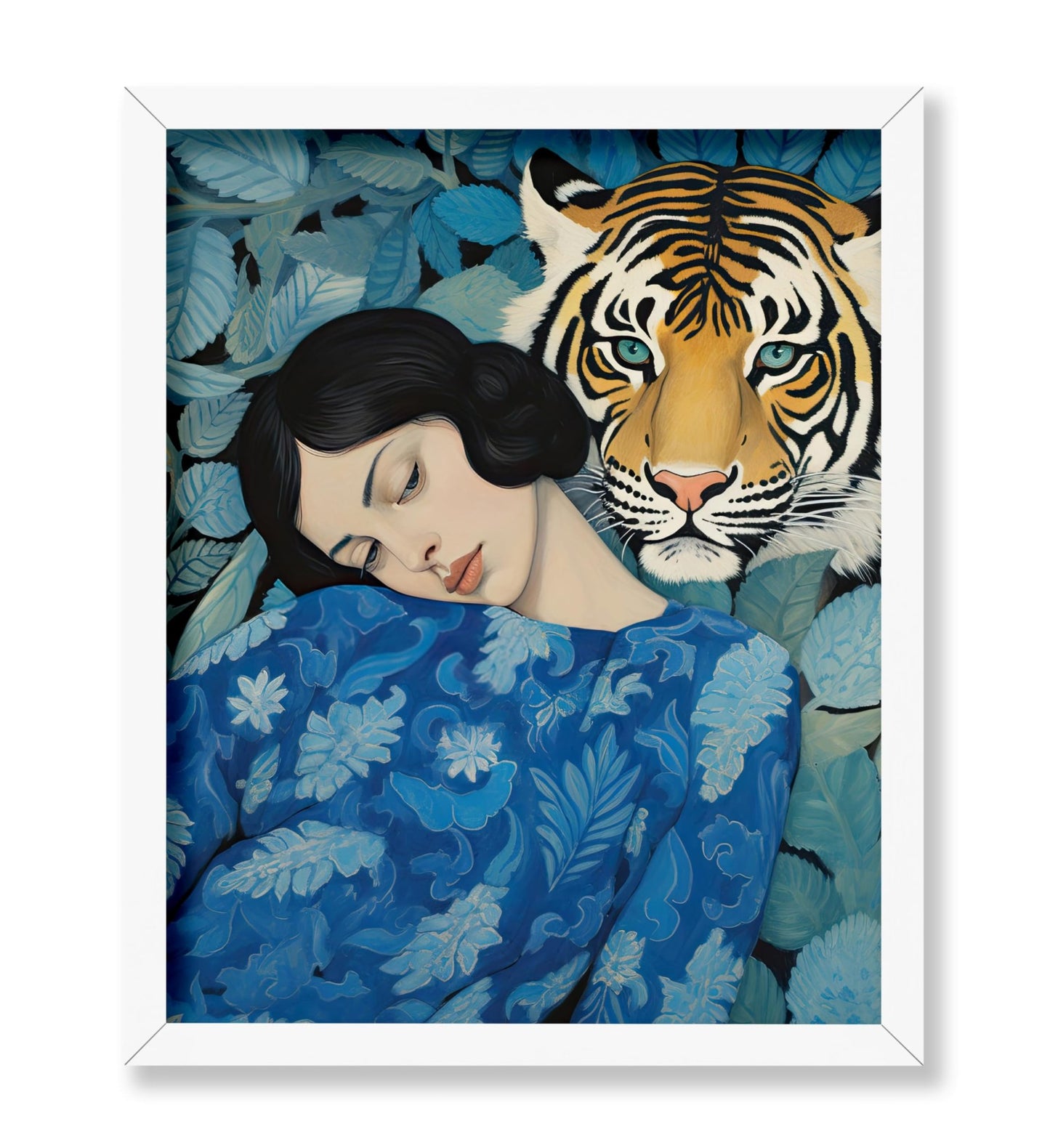 Woman With A Tiger No2