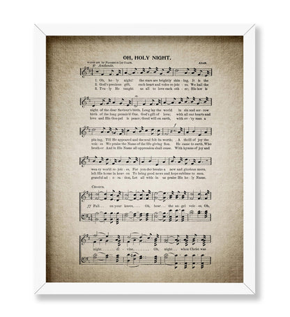 Oh Holy Night Hymnal Sheet