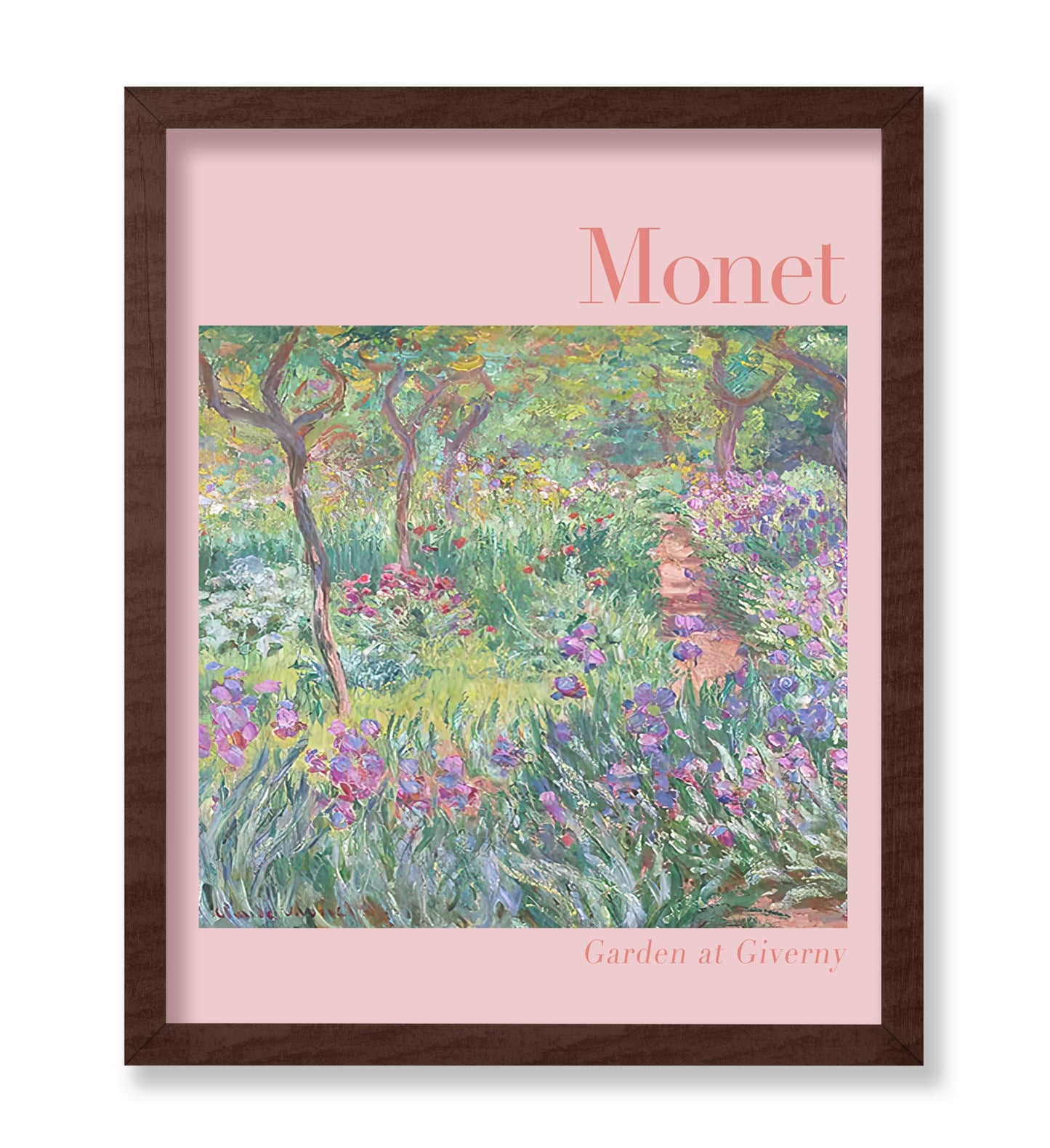 Claude Monet - Garden at Giverny