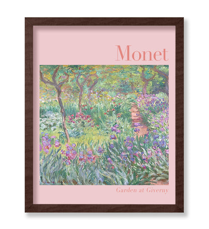Claude Monet - Garden at Giverny