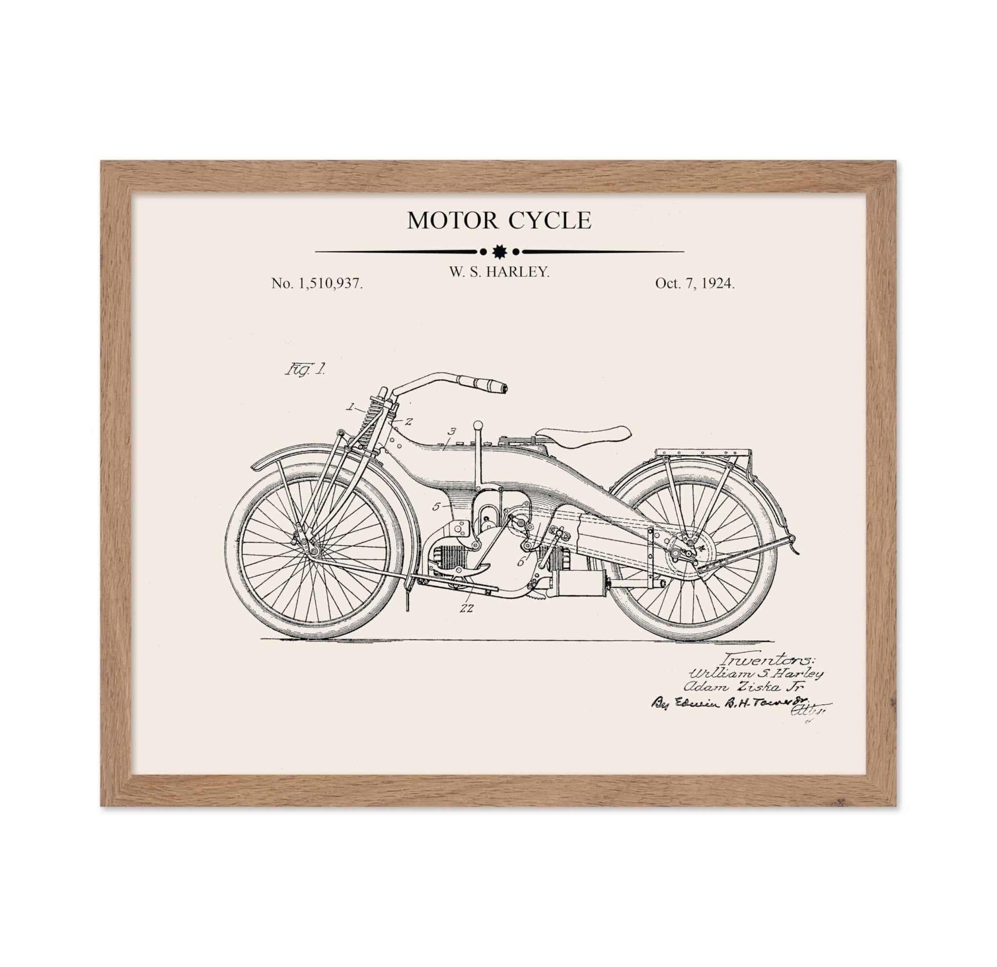 Motorcycle Blueprint No3