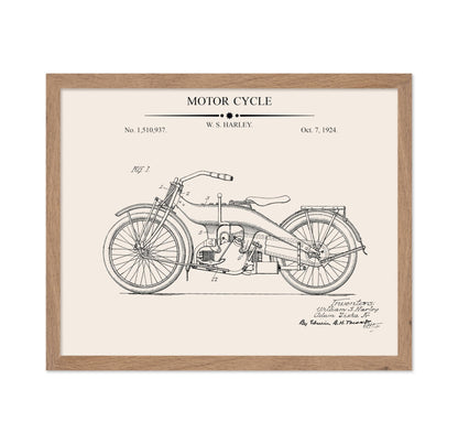 Motorcycle Blueprint No3