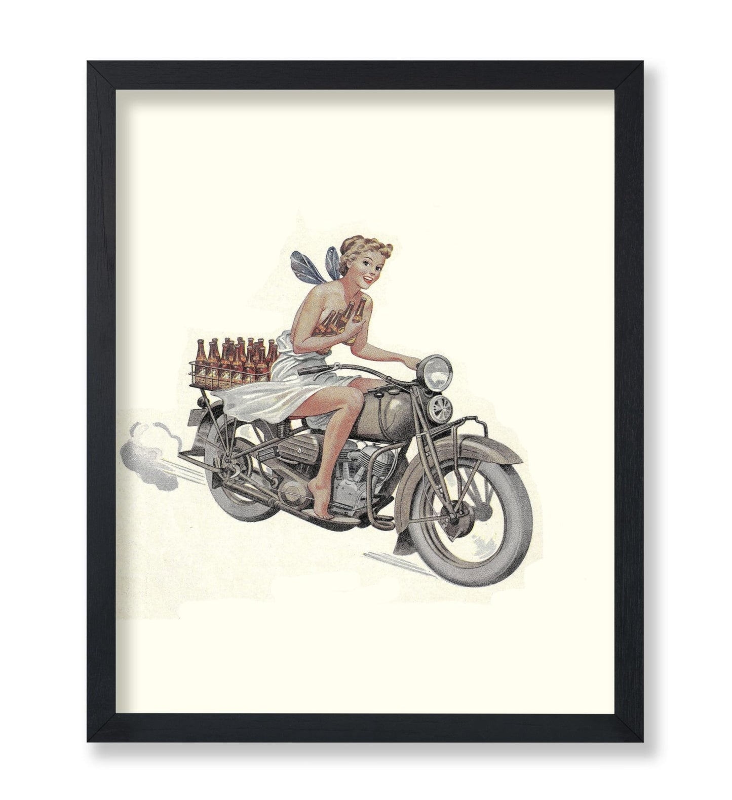 Fairy on Motorcycle