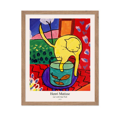 Henri Matisse - Cat With Red Fish No2