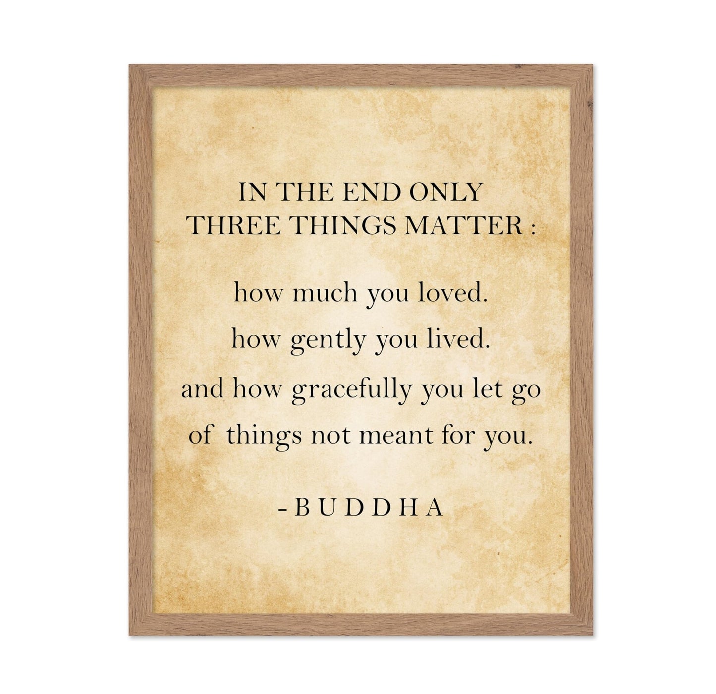 Only Three Things Matter No1