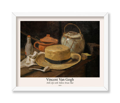 Van Gogh - Still Life with Yellow Straw Hat No1