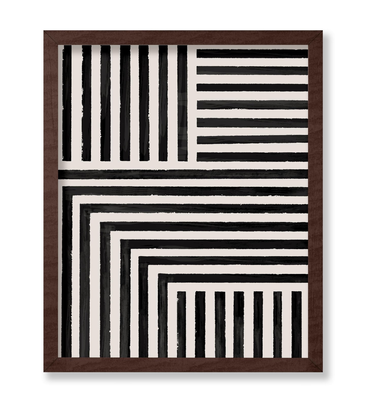 Geometric Line Drawing No2
