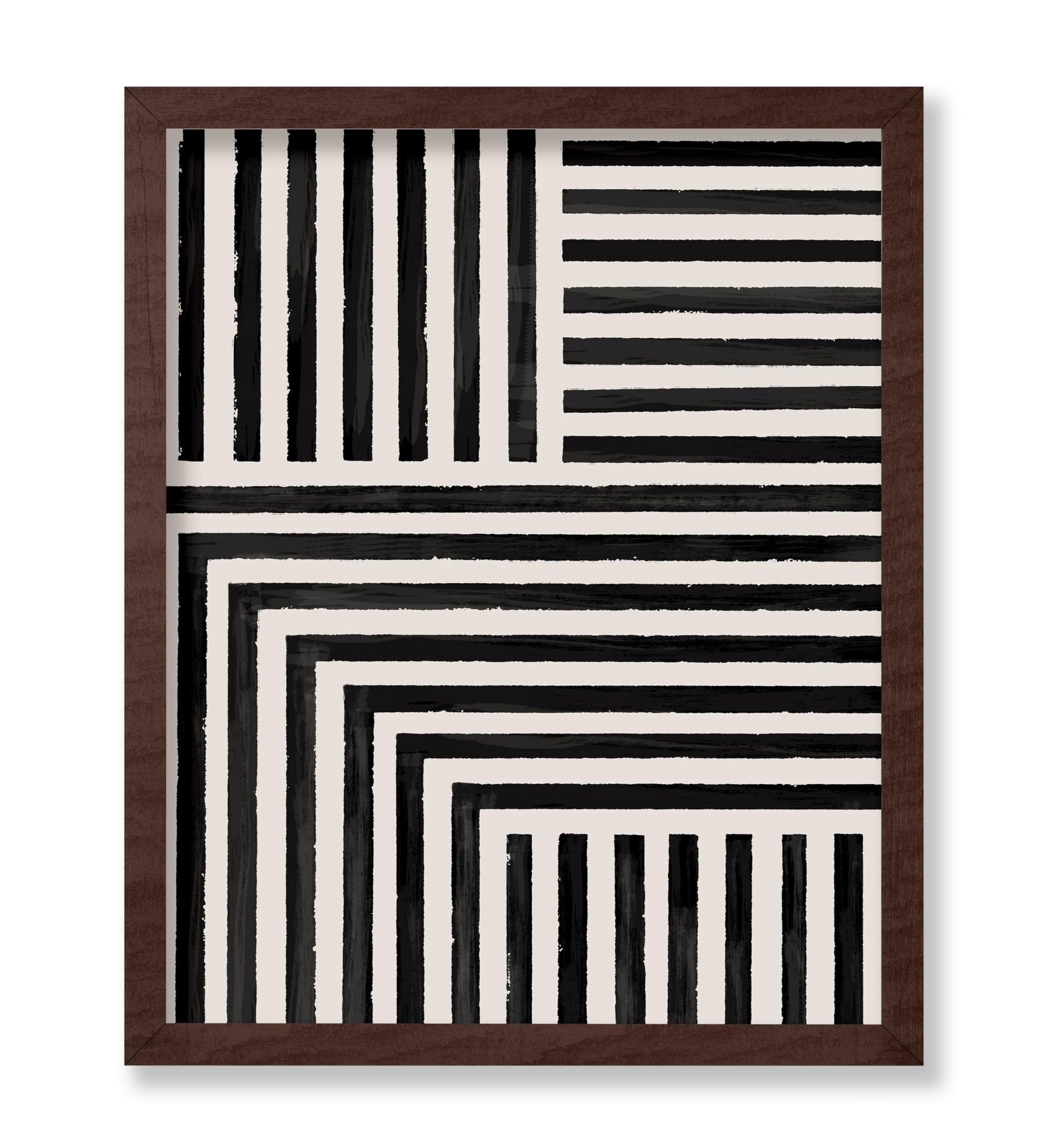 Geometric Line Drawing No2