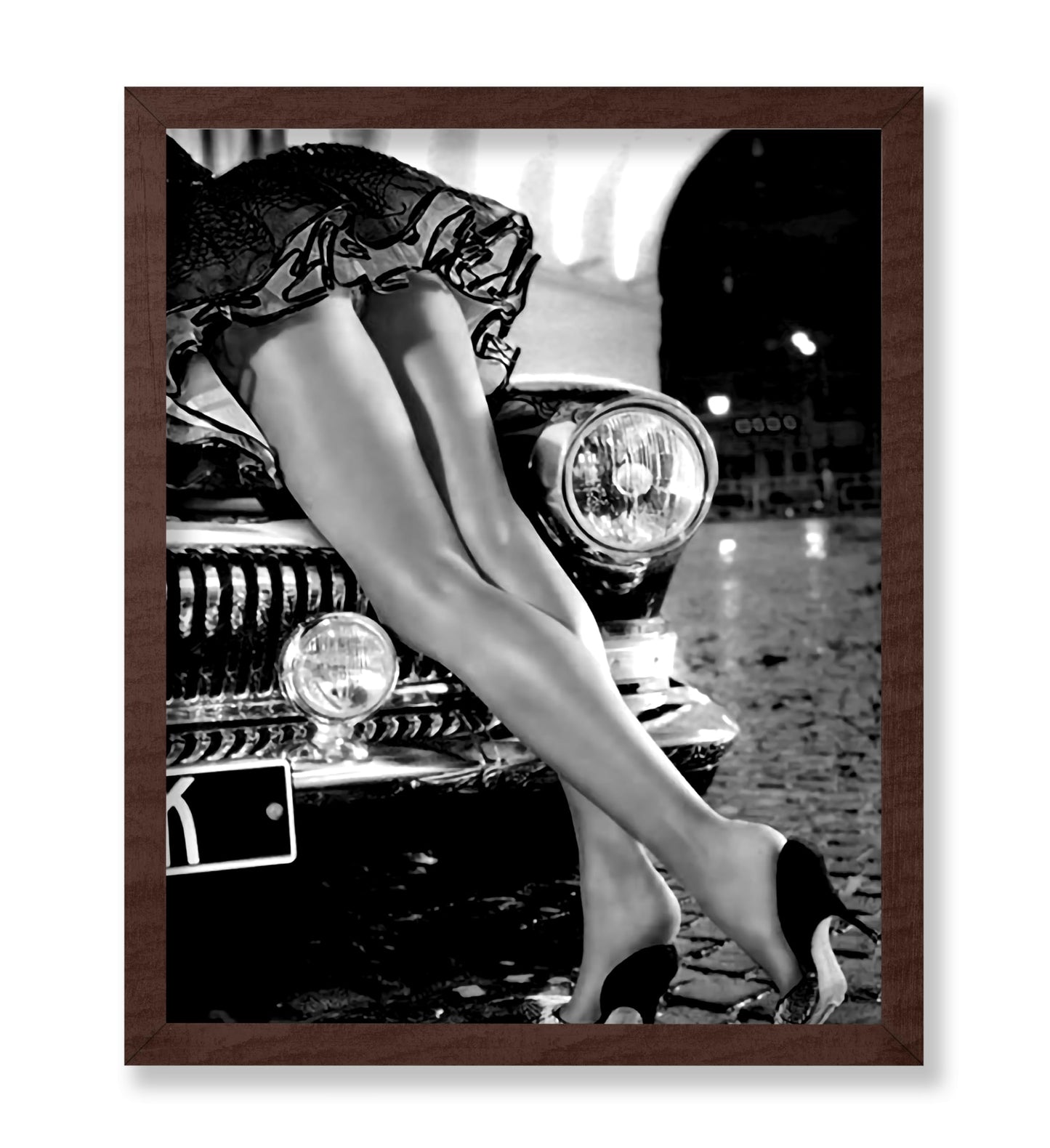 Sexy Legs on Classic Car