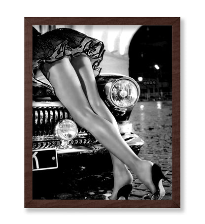 Sexy Legs on Classic Car