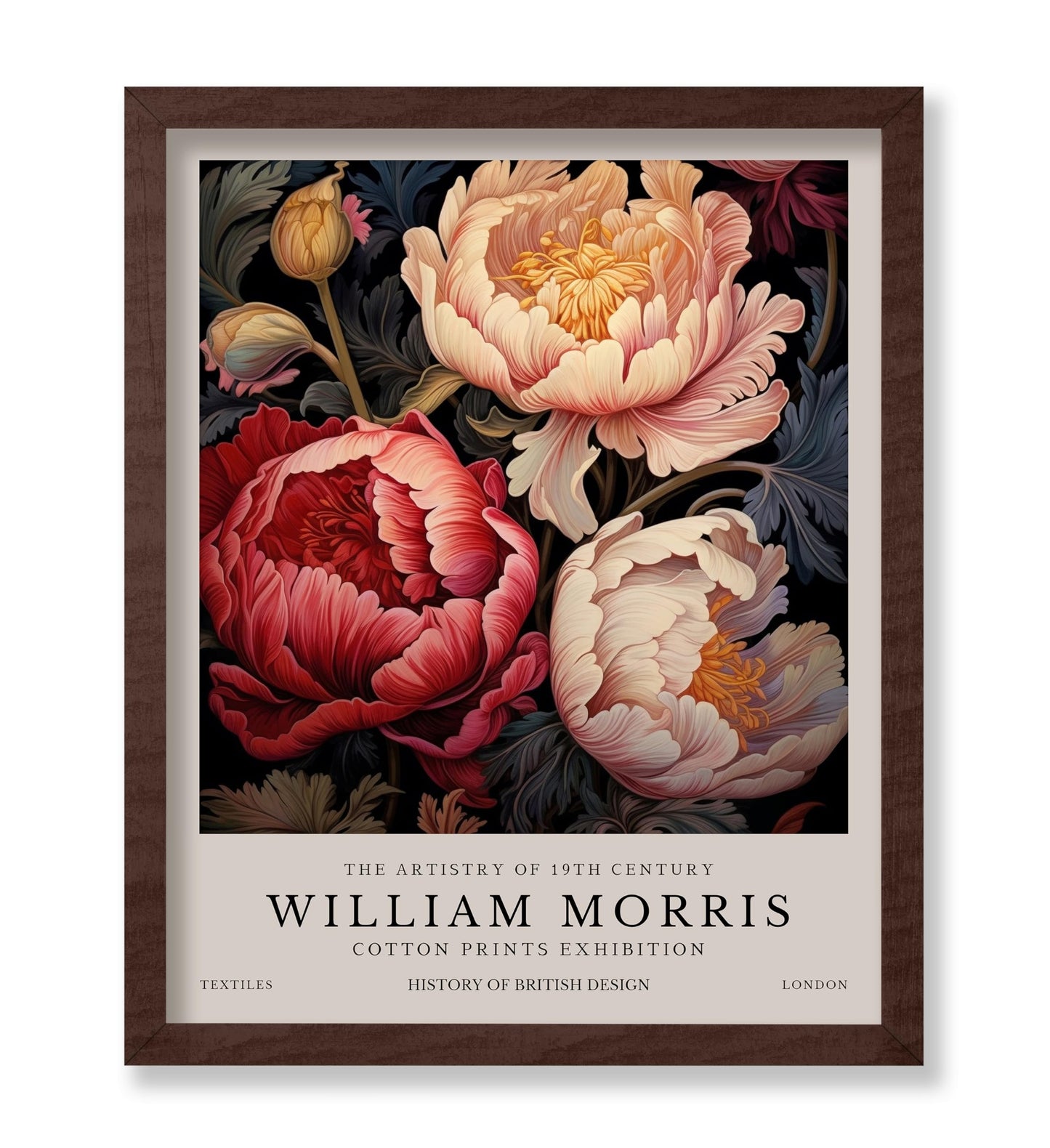 William Morris - Peonies No2