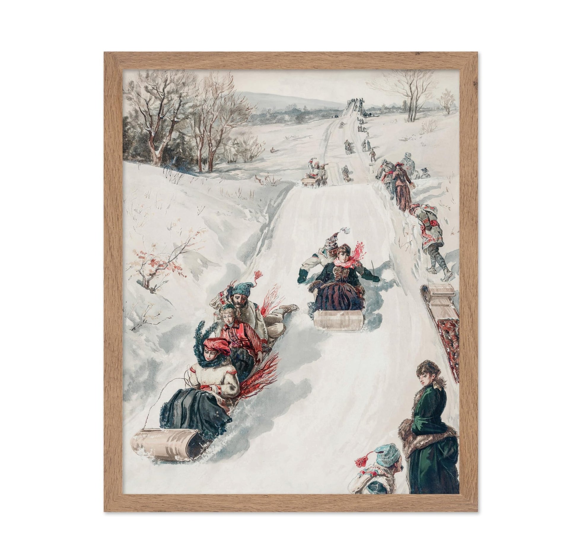 Henry Sandham - Tobogganing